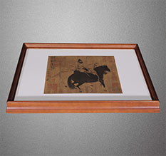 金门书画装裱配框服务案例