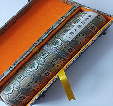 金门书画装裱案例